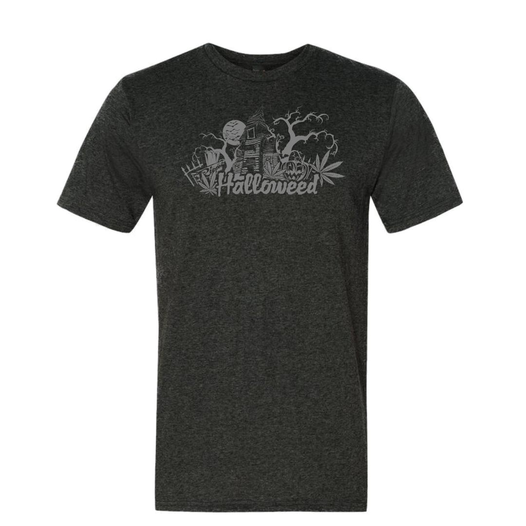 Mens Heather Grey Halloweed