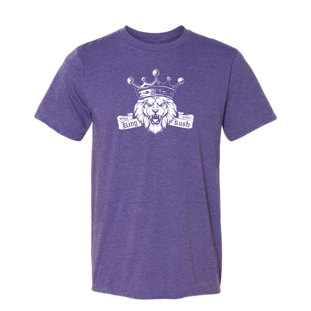 Mens Heather Purple King Kush