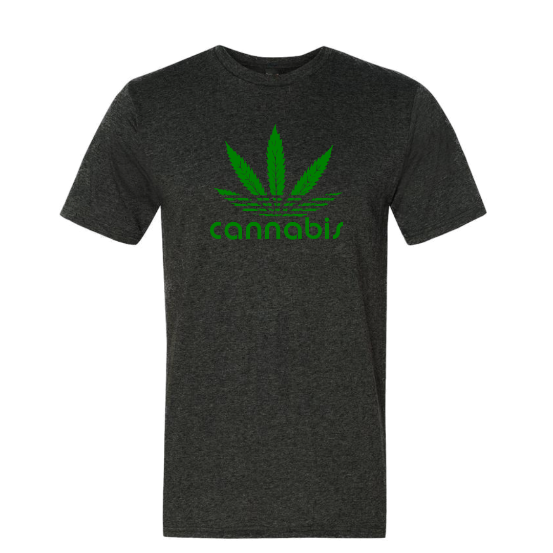 Mens Heather Grey Cannabis Addidas